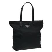 Pre-owned Nylon prada-bags Prada Vintage , Black , Dames