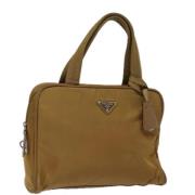 Pre-owned Nylon prada-bags Prada Vintage , Brown , Dames