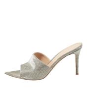 Pre-owned Fabric sandals Gianvito Rossi Pre-owned , Gray , Dames