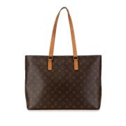 Pre-owned Canvas shoulder-bags Louis Vuitton Vintage , Brown , Dames