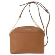 Pre-owned Leather shoulder-bags Michael Kors Pre-owned , Brown , Dames