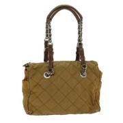 Pre-owned Nylon prada-bags Prada Vintage , Brown , Dames