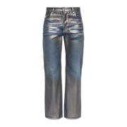 Jeans met logo Misbhv , Gray , Heren