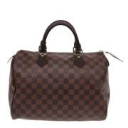 Pre-owned Canvas louis-vuitton-bags Louis Vuitton Vintage , Brown , Da...