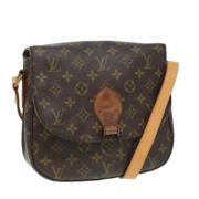 Pre-owned Canvas louis-vuitton-bags Louis Vuitton Vintage , Brown , Da...