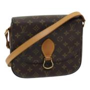 Pre-owned Canvas louis-vuitton-bags Louis Vuitton Vintage , Brown , Da...