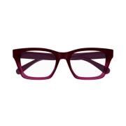 Moderne Rechthoekige Optische Brillen Chloé , Red , Unisex