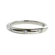 Pre-owned Platinum rings Bvlgari Vintage , Gray , Dames