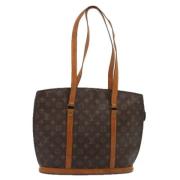 Pre-owned Canvas louis-vuitton-bags Louis Vuitton Vintage , Brown , Da...