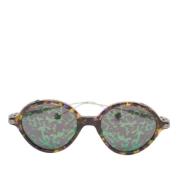 Pre-owned Acetate sunglasses Dior Vintage , Yellow , Dames