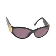 Pre-owned Plastic sunglasses Yves Saint Laurent Vintage , Black , Dame...