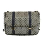 Pre-owned Canvas louis-vuitton-bags Louis Vuitton Vintage , Gray , Her...