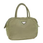 Pre-owned Nylon prada-bags Prada Vintage , Beige , Dames