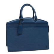 Pre-owned Leather louis-vuitton-bags Louis Vuitton Vintage , Blue , Da...