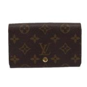 Pre-owned Canvas wallets Louis Vuitton Vintage , Brown , Dames