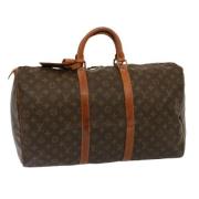 Pre-owned Canvas louis-vuitton-bags Louis Vuitton Vintage , Brown , Da...