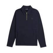 Casual Hoodie Sweatshirt Fred Perry , Blue , Heren