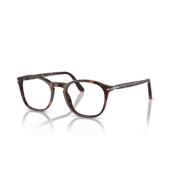 Stijlvolle zonnebril met blauwe lenzen Persol , Brown , Unisex