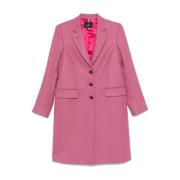 Roze wollen jas Paul Smith , Pink , Dames