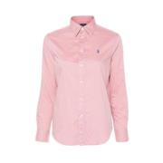 Stijlvolle Shirt voor Mannen Polo Ralph Lauren , Pink , Dames