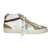 Glitter Star Suede Sneakers Golden Goose , Multicolor , Dames