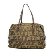 Pre-owned Nylon fendi-bags Fendi Vintage , Brown , Dames