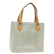 Pre-owned Leather louis-vuitton-bags Louis Vuitton Vintage , Gray , Da...