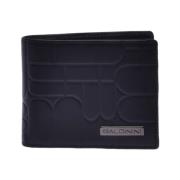 Wallet in taupe quilted leather with monogram Baldinini , Black , Here...