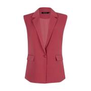 Stijlvolle Lima Gilet Ydence , Red , Dames