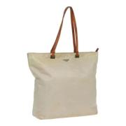 Pre-owned Nylon totes Prada Vintage , Beige , Dames