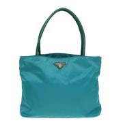 Pre-owned Fabric totes Prada Vintage , Blue , Dames