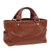 Pre-owned Leather celine-bags Celine Vintage , Brown , Dames