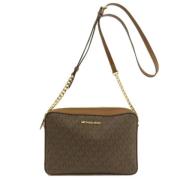 Pre-owned Canvas shoulder-bags Michael Kors Pre-owned , Brown , Dames