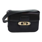 Pre-owned Leather celine-bags Celine Vintage , Black , Dames