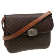 Pre-owned Leather celine-bags Celine Vintage , Brown , Dames