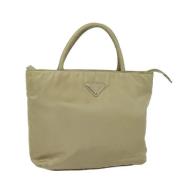 Pre-owned Nylon prada-bags Prada Vintage , Beige , Dames