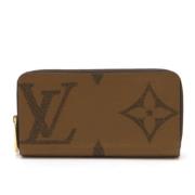 Pre-owned Canvas wallets Louis Vuitton Vintage , Brown , Dames