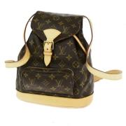 Pre-owned Canvas backpacks Louis Vuitton Vintage , Brown , Dames