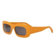 Oranje Montuur Zonnebril Cl40294I 42A Celine , Orange , Dames