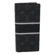 Pre-owned Canvas wallets Louis Vuitton Vintage , Black , Dames