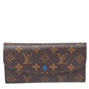 Pre-owned Canvas wallets Louis Vuitton Vintage , Brown , Dames