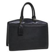 Pre-owned Leather louis-vuitton-bags Louis Vuitton Vintage , Black , D...