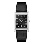 Klassieke Rechthoek Bulova , Black , Dames