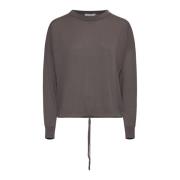 Dove Grey Sweater Collectie Kaos , Gray , Dames