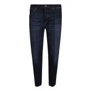 Gebleekte Brighton Jeans Dondup , Blue , Heren