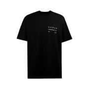 Zwarte T-shirt en Polo Collectie Hogan , Black , Heren