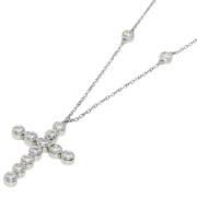 Pre-owned Platinum necklaces Tiffany & Co. Pre-owned , Gray , Dames