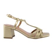 Elegante Gouden Sandalen voor Vrouwen Bibi Lou , Yellow , Dames