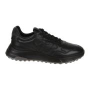 Platte Schoenen Hyperlight Leer Hogan , Black , Heren