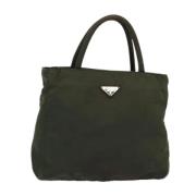 Pre-owned Nylon prada-bags Prada Vintage , Green , Dames